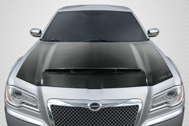 Carbon Fiber Demon Style Hood 11-24 Chrysler 300/300C